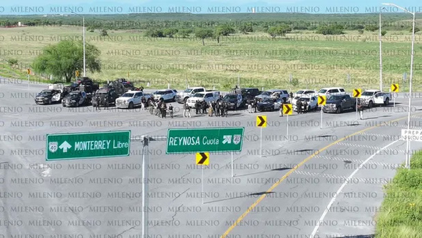La policía trabajó con muchos elementos para localizar a la agrupación. (Foto: Milenio)