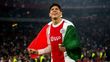 Edson Álvarez festeja en su periodo con Ajax (@AFCAjax)