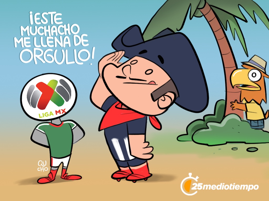 ¡Este muchacho me llena de orgullo!