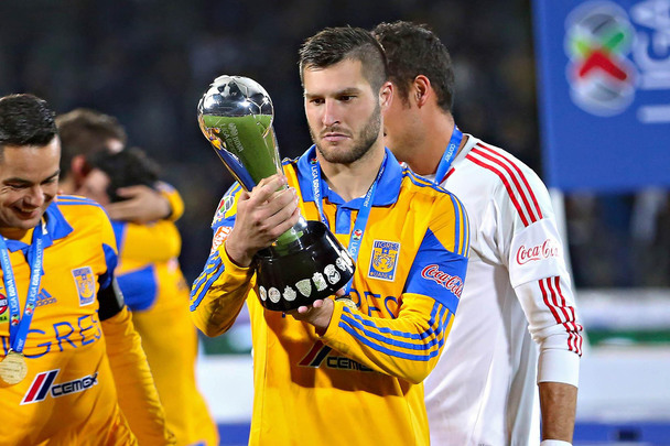 Gignac fue clave en el título ante Pumas, su primer campeonato con los felinos. (Foto: Mexsport)