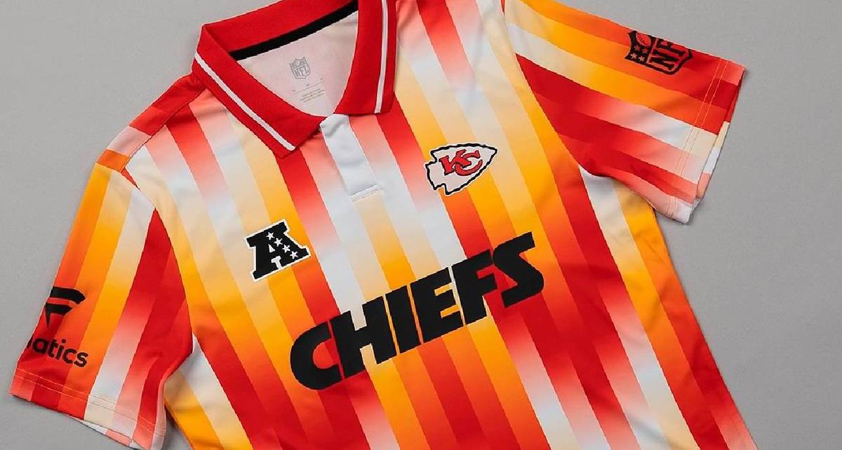 Marca crea diseños de playera de la NFL al estilo de Futbol / IG: Chiefsenespanol