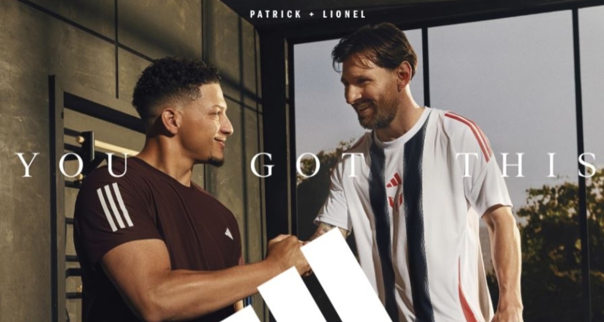 Messi y Mahomes participarón en la campaña You Got This de Adidas (Cortesía)
