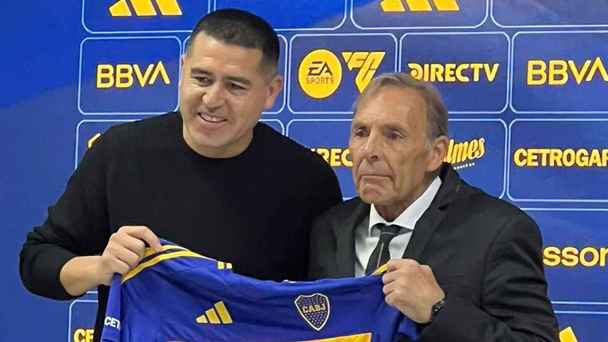 Miguel Ángel Russo fue presentado como DT del Boca.