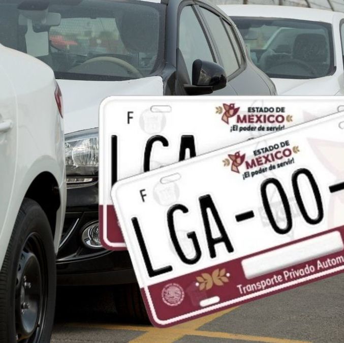 ¿Quiénes y cuándo deben hacer el trámite de reemplacamiento en Edomex este 2025? (FOTO): Especial.