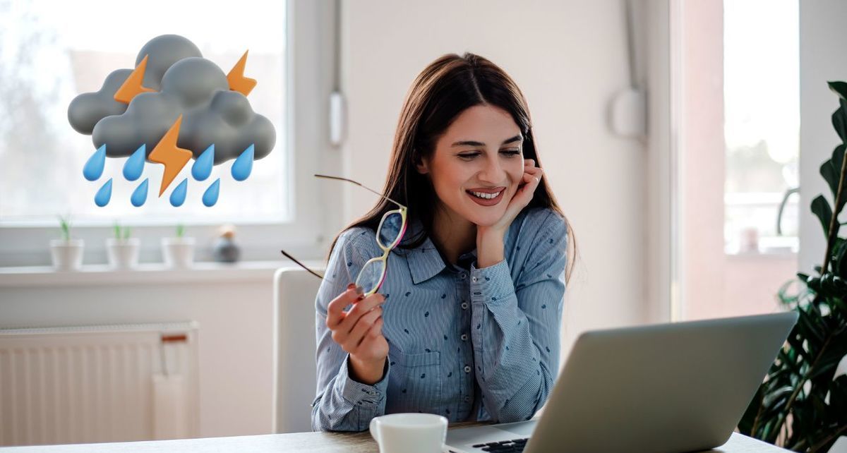 ¿Trabajadores pueden realizar Home Office en temporada de lluvias?| Foto: Canva