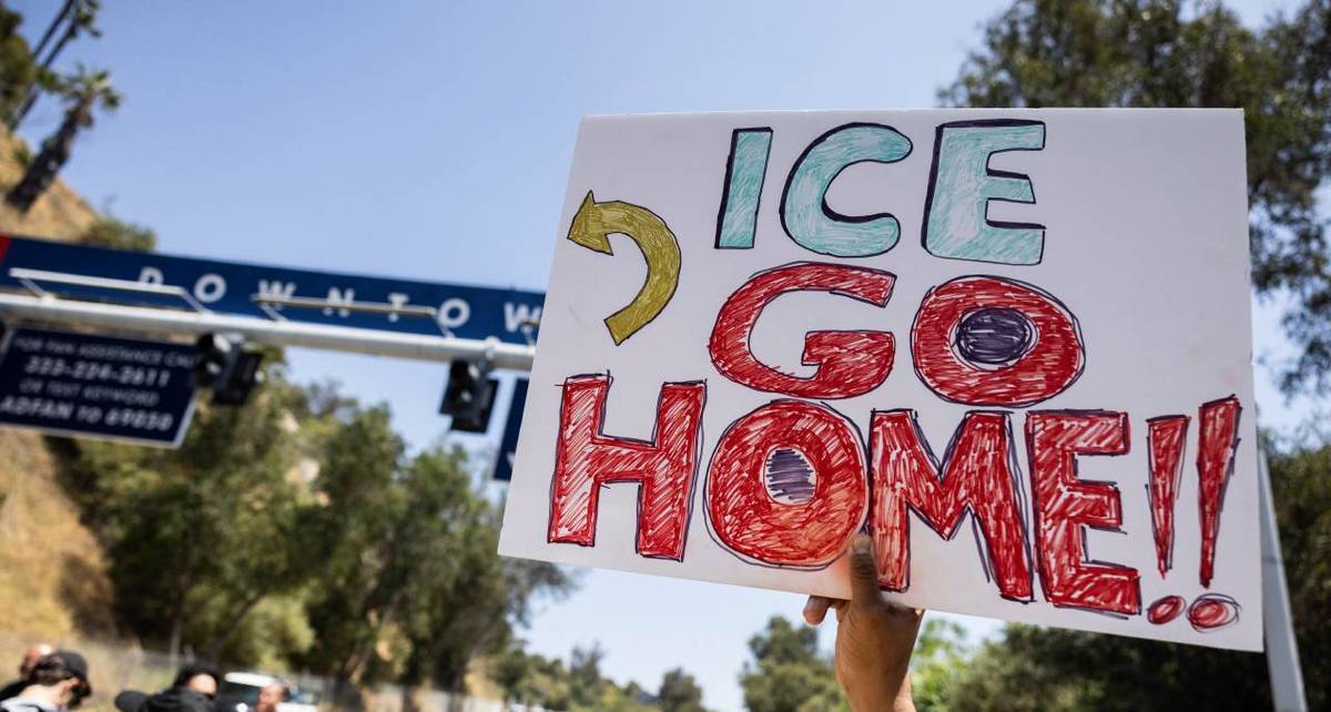 La situación en torno a los migrantes en Estados Unidos cada vez es más tensa (AFP)