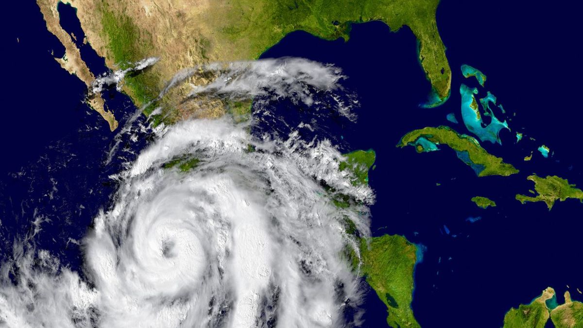 ¿Cómo se ve el huracán Erick desde el espacio? | Foto: CANVA