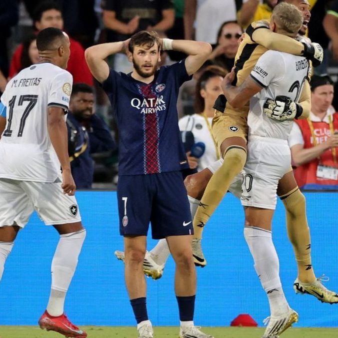 Botafogo le pegó ayer al PSG, campeón de Champions League (Reuters)