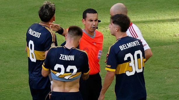 César Ramos durante el Boca Juniors vs. Benfica (Reuters)