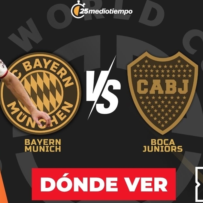 Consulta la previa de Bayern Múnich vs. Boca Juniors para ver EN VIVO partido Mundial de Clubes 2025. Diseño: Abigail Sequerra