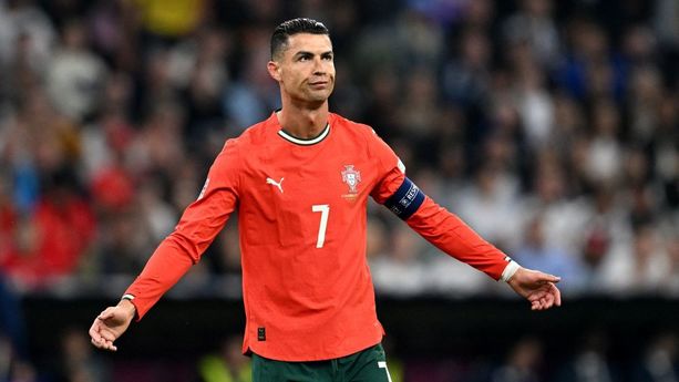 Cristiano Ronaldo en duelo de Nations League ante Alemania (Reuters)