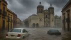 ¡Así lucen las calles de Oaxaca y Guerrero tras el paso de 'Erick'! (IA Sora)