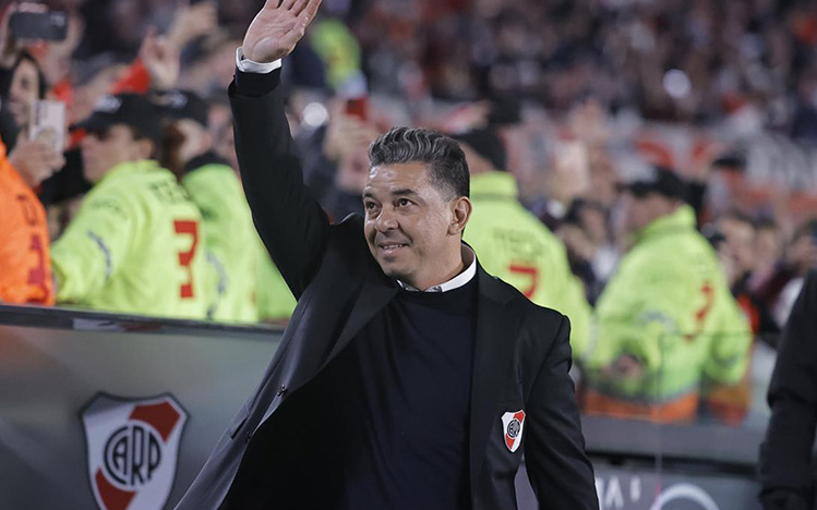 Marcelo Gallardo  volvió a River Plate. (FOTO: EFE)