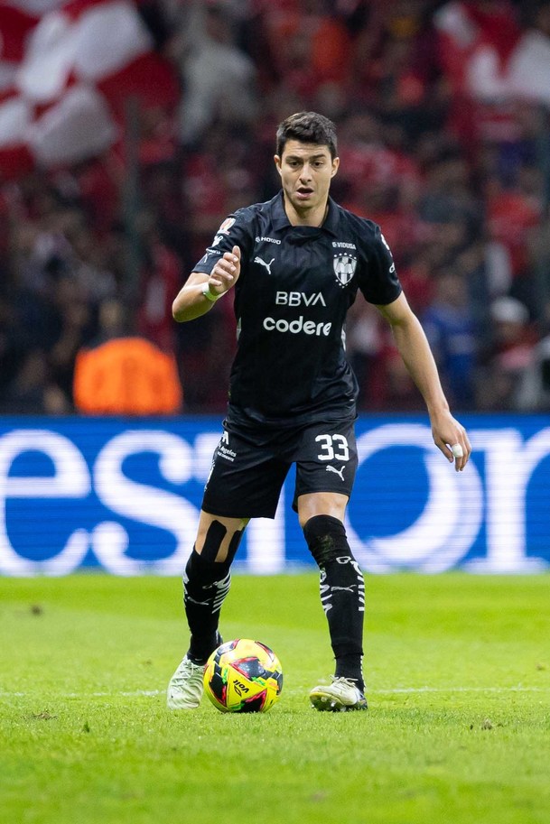 Stefan Medina es el jugador de Rayados con más partidos en el año futbolístico.