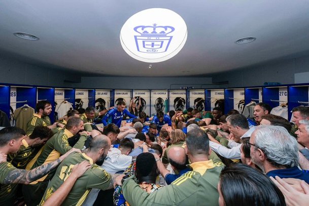 Hay unión en el Oviedo para conseguir el ascenso. (Foto: Real Oviedo)