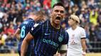 Lautaro Martínez comenzó la remontada para el Inter de Milán (Reuters)