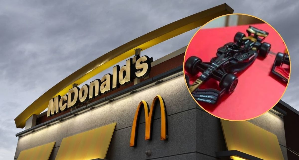 ¡McDonald's lanza primer vistazo de los autos F1! (especial)