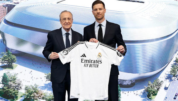 Xabi Alonso fue presentado por el Real Madrid, Florentino le dio la bienvenida. (Foto: Real Madrid)