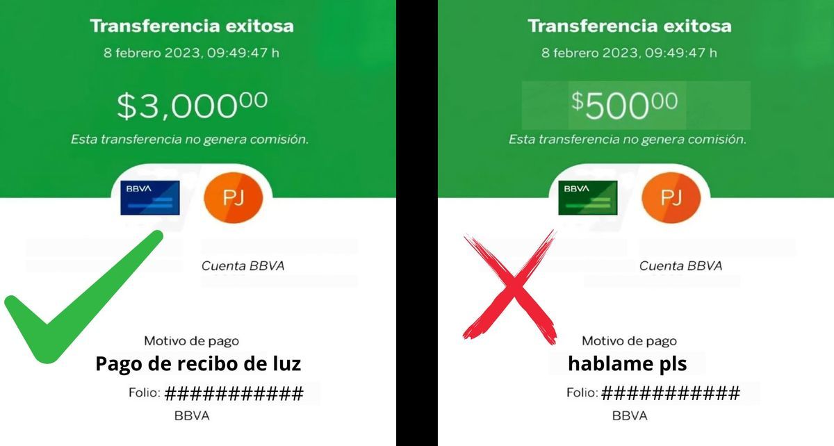 Estos son los conceptos que debes evitar al momento de realizar una transferencia bancaria en junio 2025