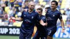 Christian Gray celebra junto a sus compañeros de Auckland el gol ante Boca Juniors. (FOTO): EFE/ Juan Ignacio Roncoroni.