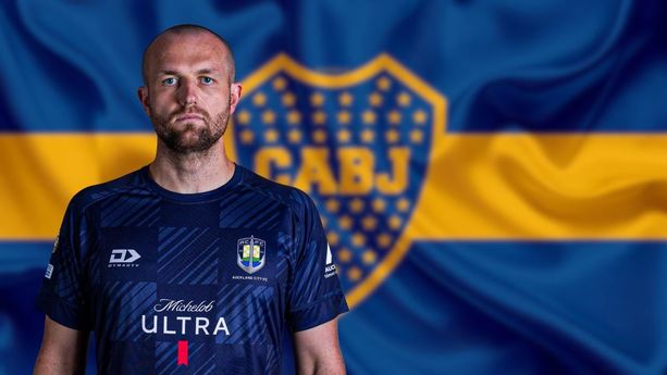 Conoce a Christian Grey, el delantero de Auckland City y maestro de educación física que tropezó al Boca Jr. Foto: Especial