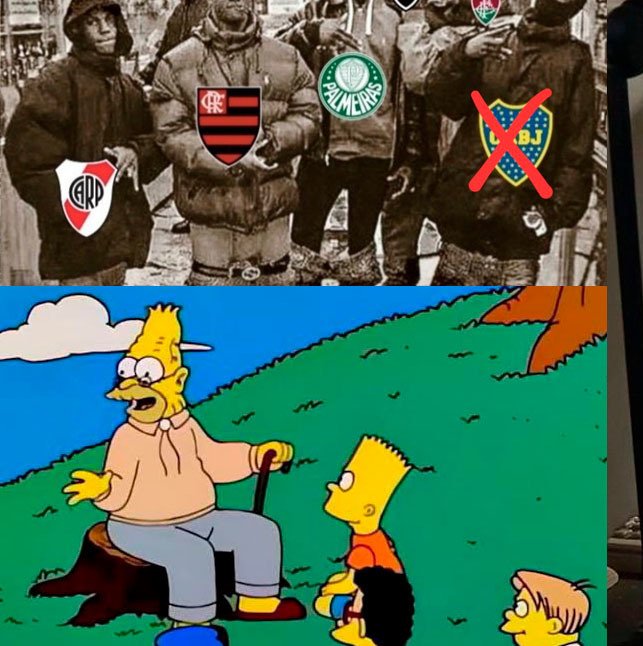 Memes de la eliminación de Boca en el Mundial.