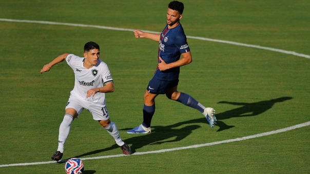 Botafogo se enfrentó a PSG en el Mundialito (Reuters)