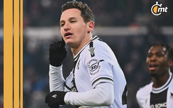 Florian Thauvin se luce con gol ante Sassuolo (Foto: Especial)