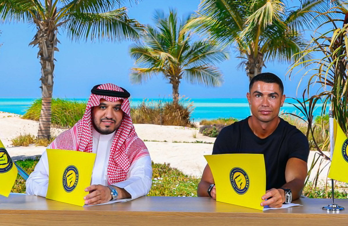 Cristiano Ronaldo firmó la renovación con el Al Nassr.