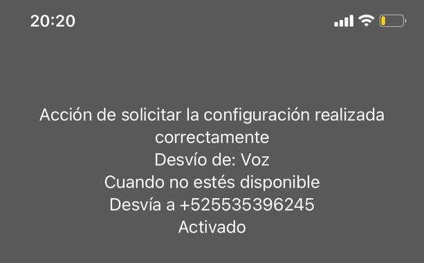 ¿Cómo saber si están siendo desviadas las llamadas de tu celular? (FOTO): Captura de pantalla.