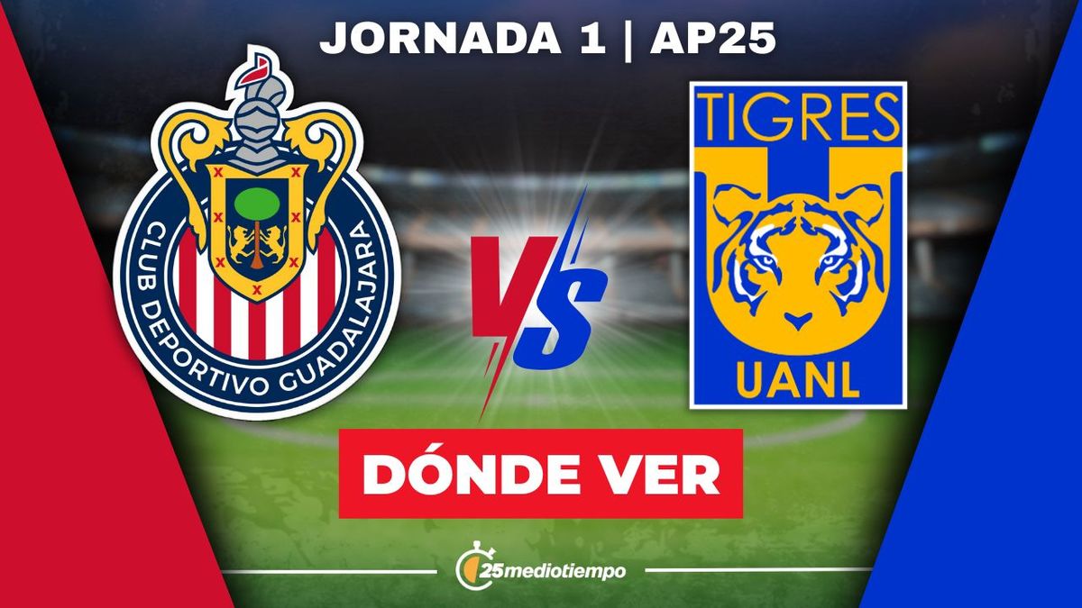 ¿A qué hora juega Chivas vs. Tigres HOY? Horario y canal EN VIVO ...