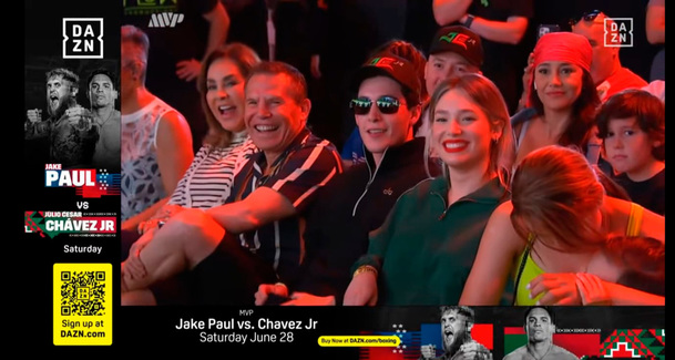 Julio César Chávez y su familia insultaron a Jake Paul. (Captura)