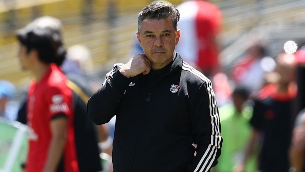 Marcelo Gallardo, DT de River Plate (Reuters)
