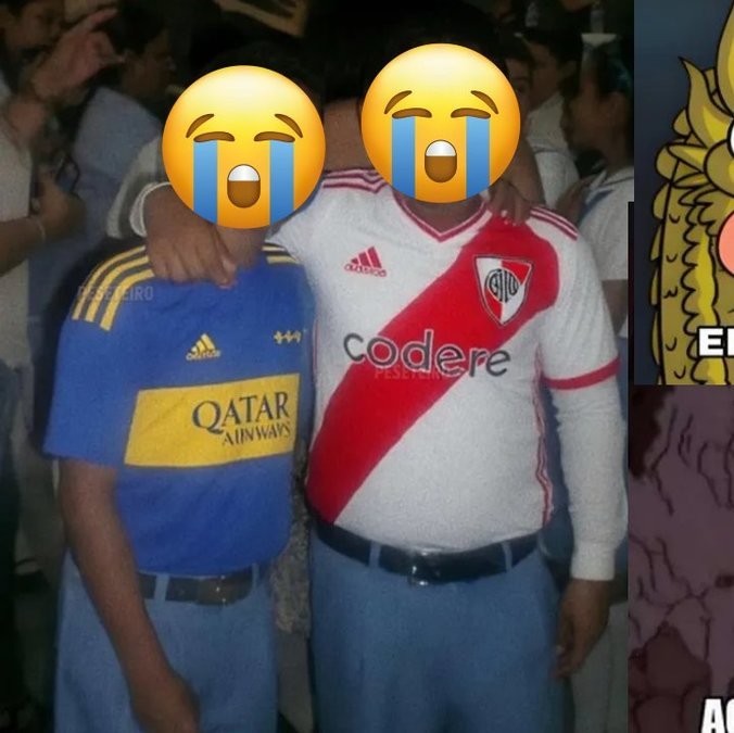 Memes no perdonan a River Plate y Boca Juniors (Captura X)