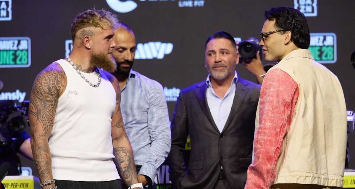 Conoce los canales de transmisión de la pelea entre Jake Paul vs. Julio César Chávez Jr. Foto: DAZN