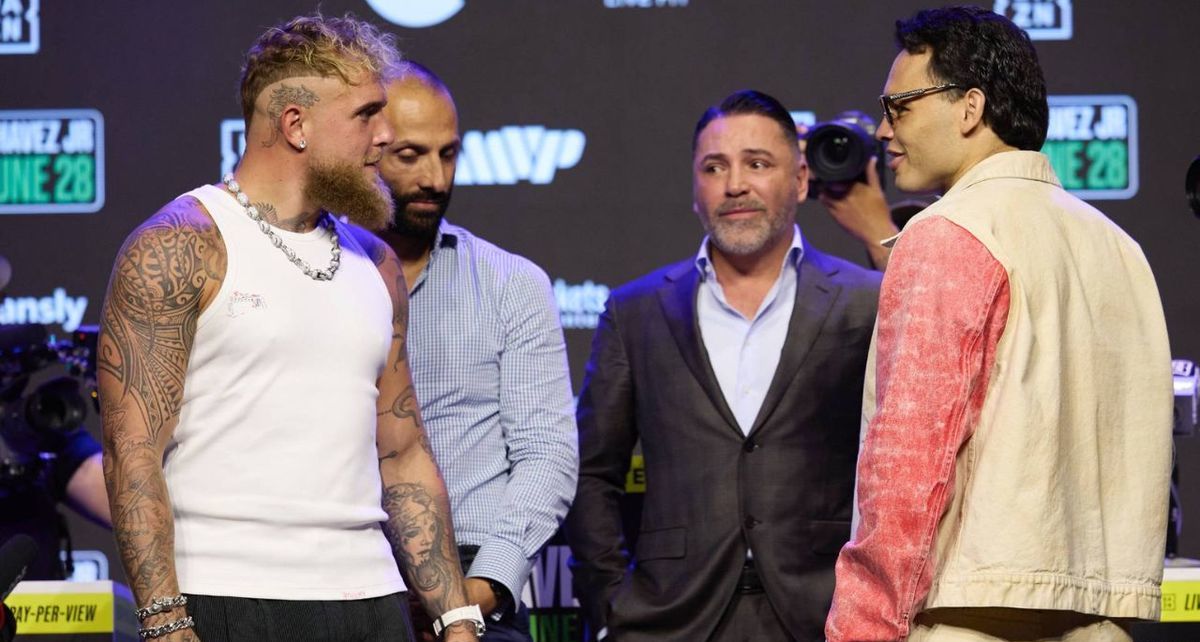 Conoce los canales de transmisión de la pelea entre Jake Paul vs. Julio César Chávez Jr. Foto: DAZN