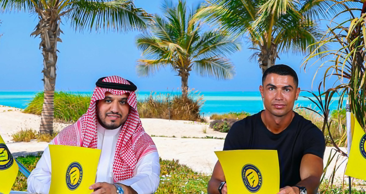 Cristiano Ronaldo firmó la renovación con el Al Nassr.