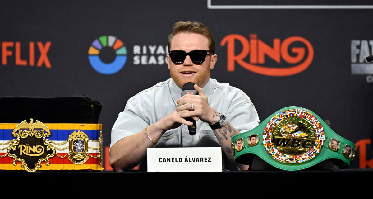 Canelo Álvarez agradeció el respaldo de mexicanos en EE.UU. (Foto: AFP)