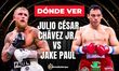 Julio César Chávez Jr. se enfrenta a Jake Paul: cuándo y dónde ver la pelea en México. FOTO: (ESPECIAL)