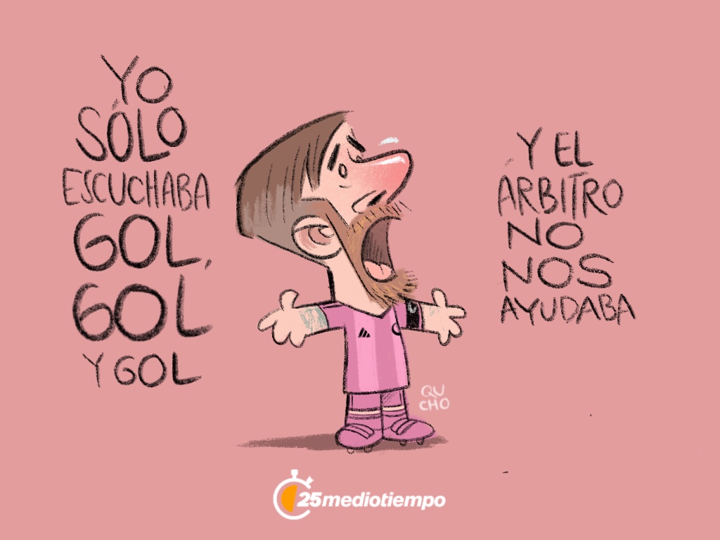 Yo solo escuchaba gol