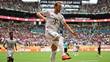 Harry Kane celebra uno de sus goles al Flamengo (AFP)