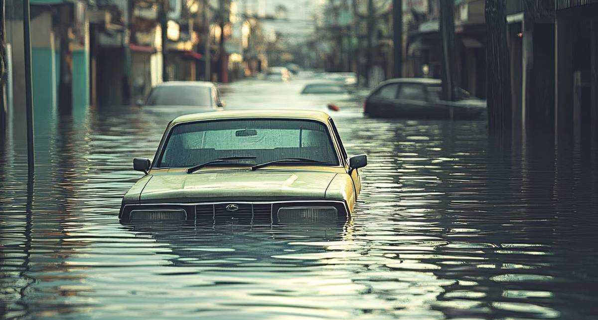 Las inundaciones siguen provocando decenas de carros afectados (Freepik)