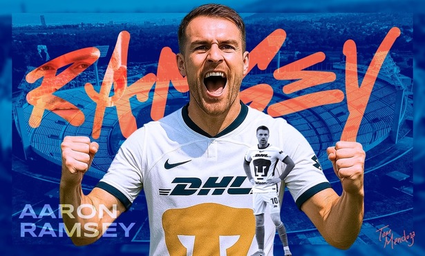 Aaron Ramsey podría ser el jugador que tanto le ha hecho falta a Pumas. (Foto: Tom Mendoza)