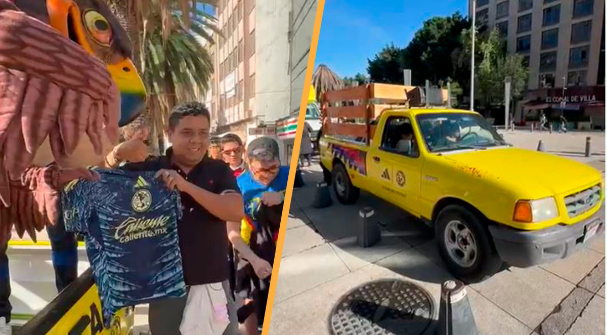 América regaló a sus fans su nuevo jersey de Adidas (Jorge Lara)