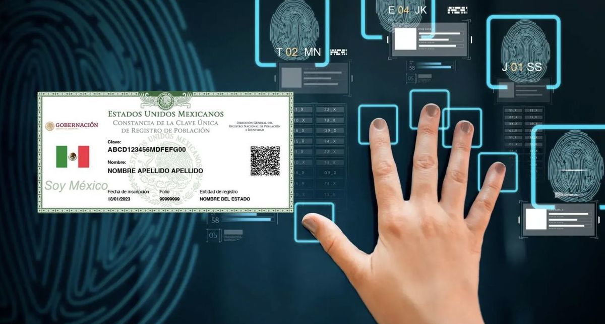 CURP y otros documentos en México que cuentan con biométricos. (FOTO): Especial.