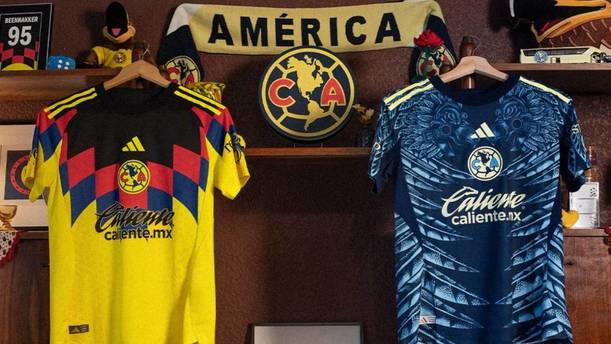 Nuevas playeras del América (@AdidasFootball)