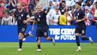 Diego Luna celebra uno de sus goles a Guatemala (AFP)
