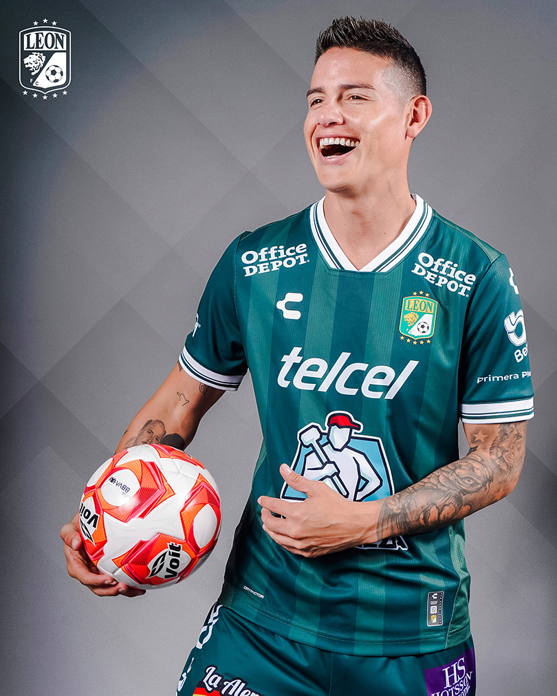 El Club León ahora tiene líneas, pero con verdes que se distinguen.