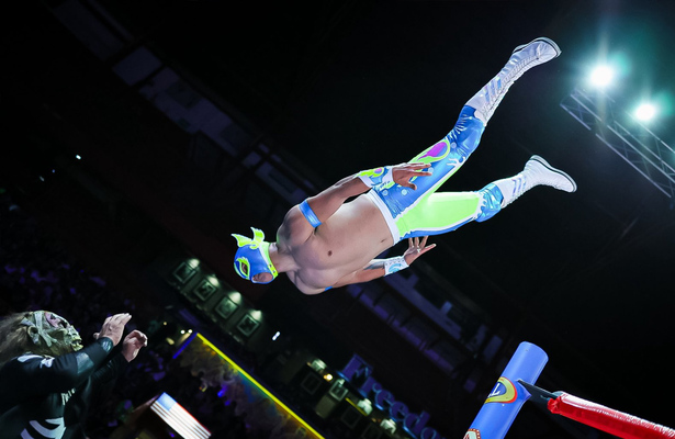 Con su lance Espacial, Neón ha superado a Difunto. (Foto: @CMLL_OFICIAL)