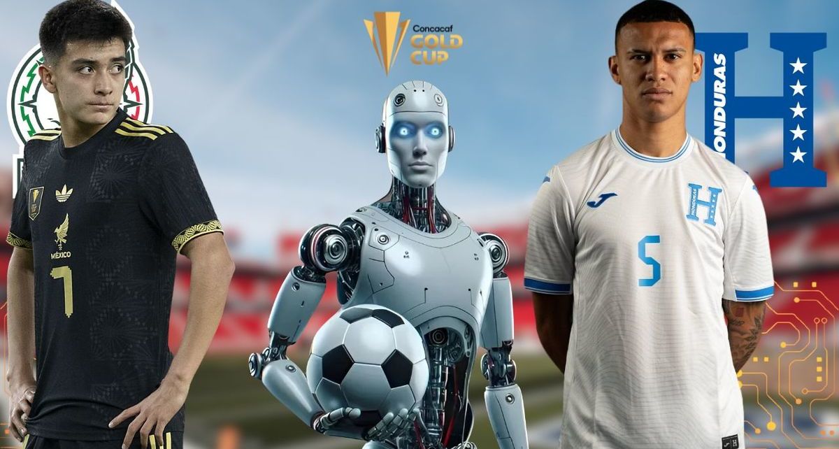 México y Honduras buscan el pase a la final y para la Inteligencia Artificial este será el ganador. FOTO (ESPECIAL)